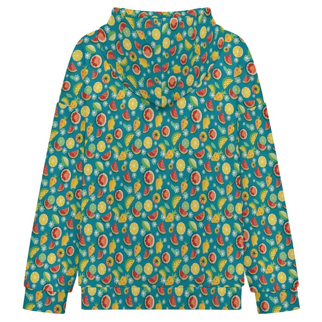 Summer Fruit Women's Full-Zip Hoodie