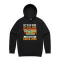 Punctuation Saves Lives, Dinosaur Man's AS Colour Hoodie