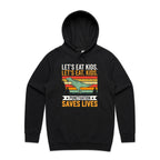 Punctuation Saves Lives, Dinosaur Man's AS Colour Hoodie