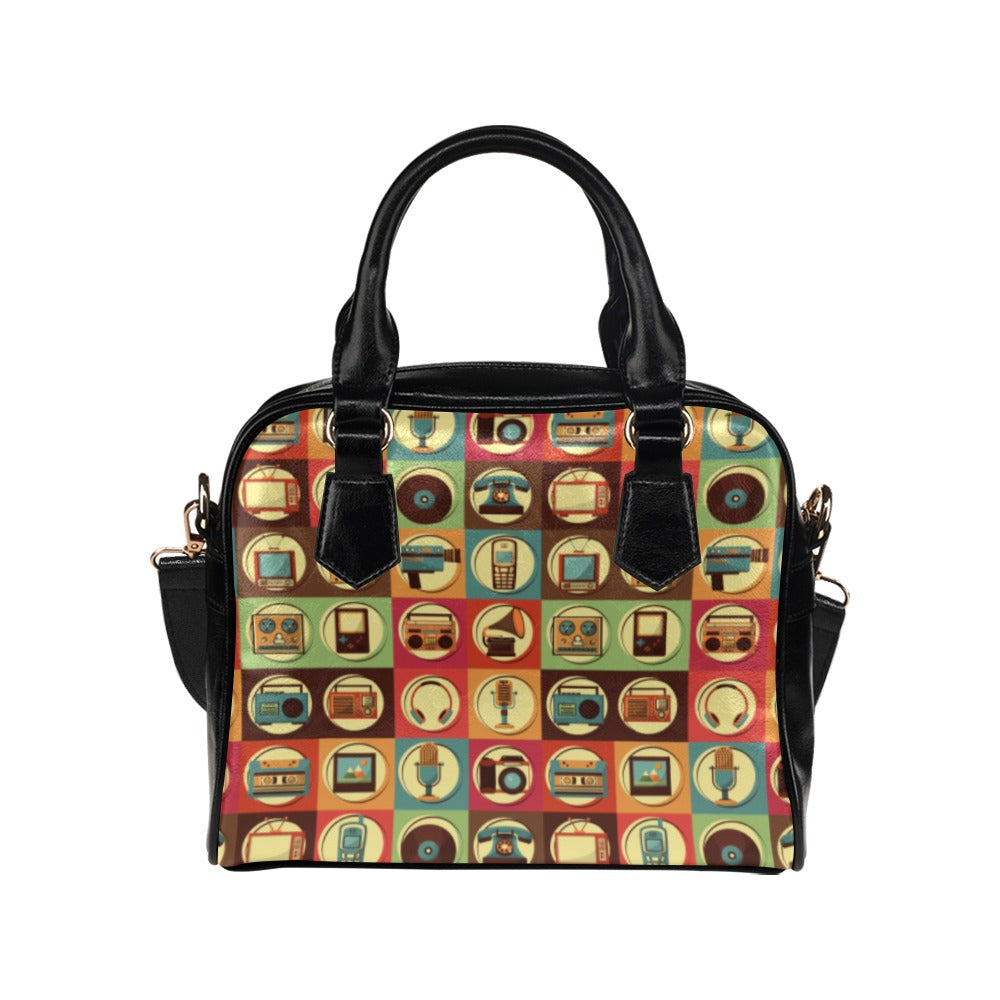 Retro Life - Shoulder Handbag (Model 1634) One size Shoulder Handbags (1634)