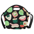 Happy Sushi - Neoprene Lunch Bag One Size Neoprene Lunch Bag Printed Offshore