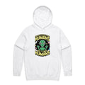 Alien, I'm Not Saying It Was Humans Men's AS Colour Hoodie White Mens Hoodie Printed In Australia Sci Fi