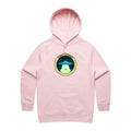 Sorry I'm Taken, Alien UFO Women's AS Colour Hoodie Pink Womens Hoodie Printed In Australia Sci Fi