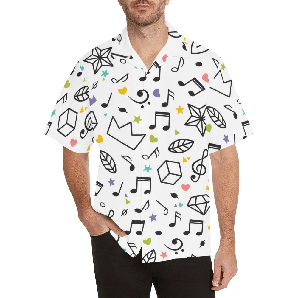 Music Time - Mens Hawaiian Shirt