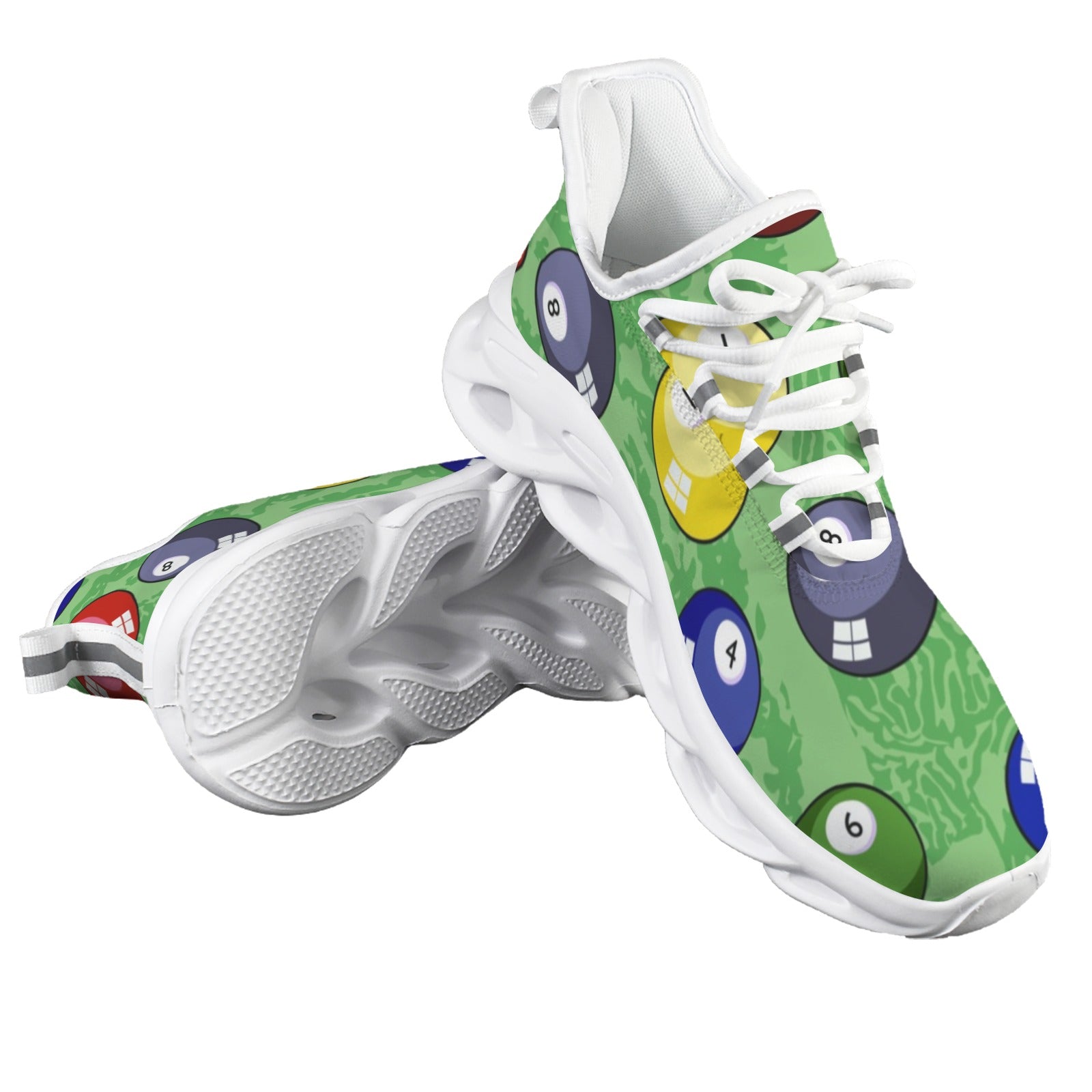 Pool Balls Men's Twisted Sole Sneakers