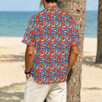 Comic Book Men's Crinkle Hawaiian Shirt