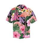 Flamingo Jungle - Mens Hawaiian Shirt