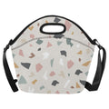 Terrazzo Neoprene Lunch Bag One Size Neoprene Lunch Bag Printed Offshore