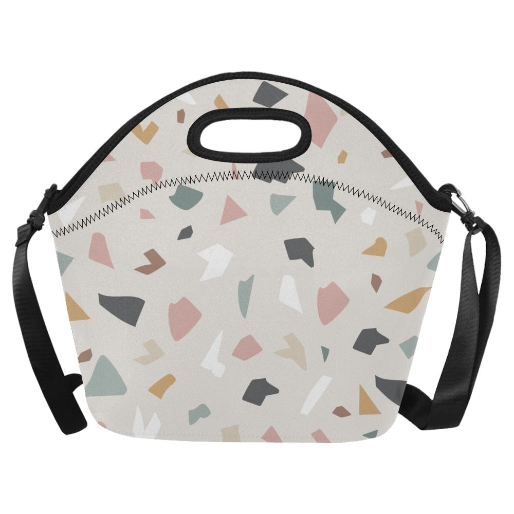 Terrazzo - Neoprene Lunch Bag One Size Neoprene Lunch Bag Printed Offshore