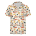 Beach Shack Kids Youth Short Sleeve Button Up Shirt