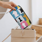 Colourful Chess -  PU Leather Wallet
