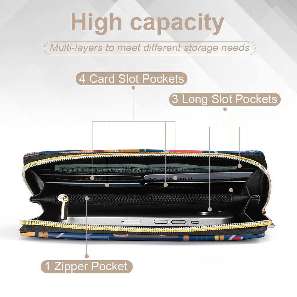 Music Instruments -  PU Leather Wallet