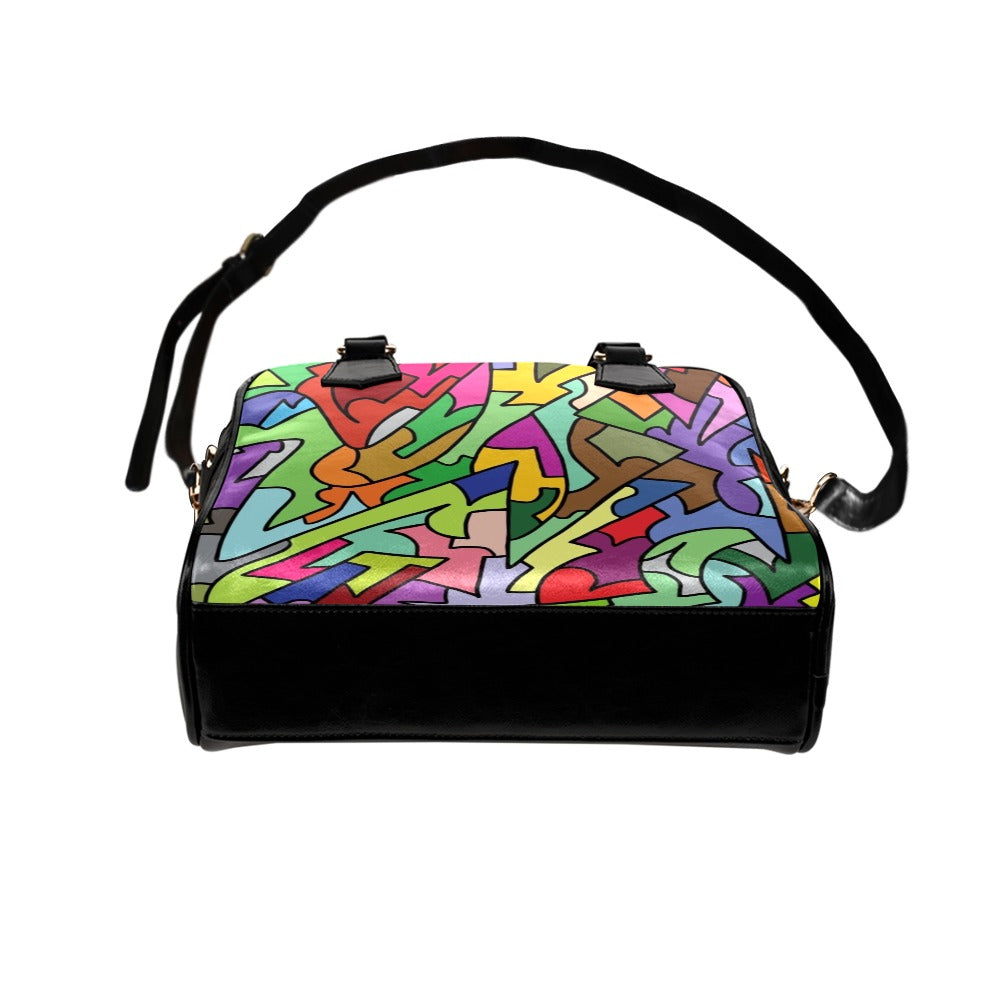 Bright Abstract - Shoulder Handbag (Model 1634) Shoulder Handbags (1634)