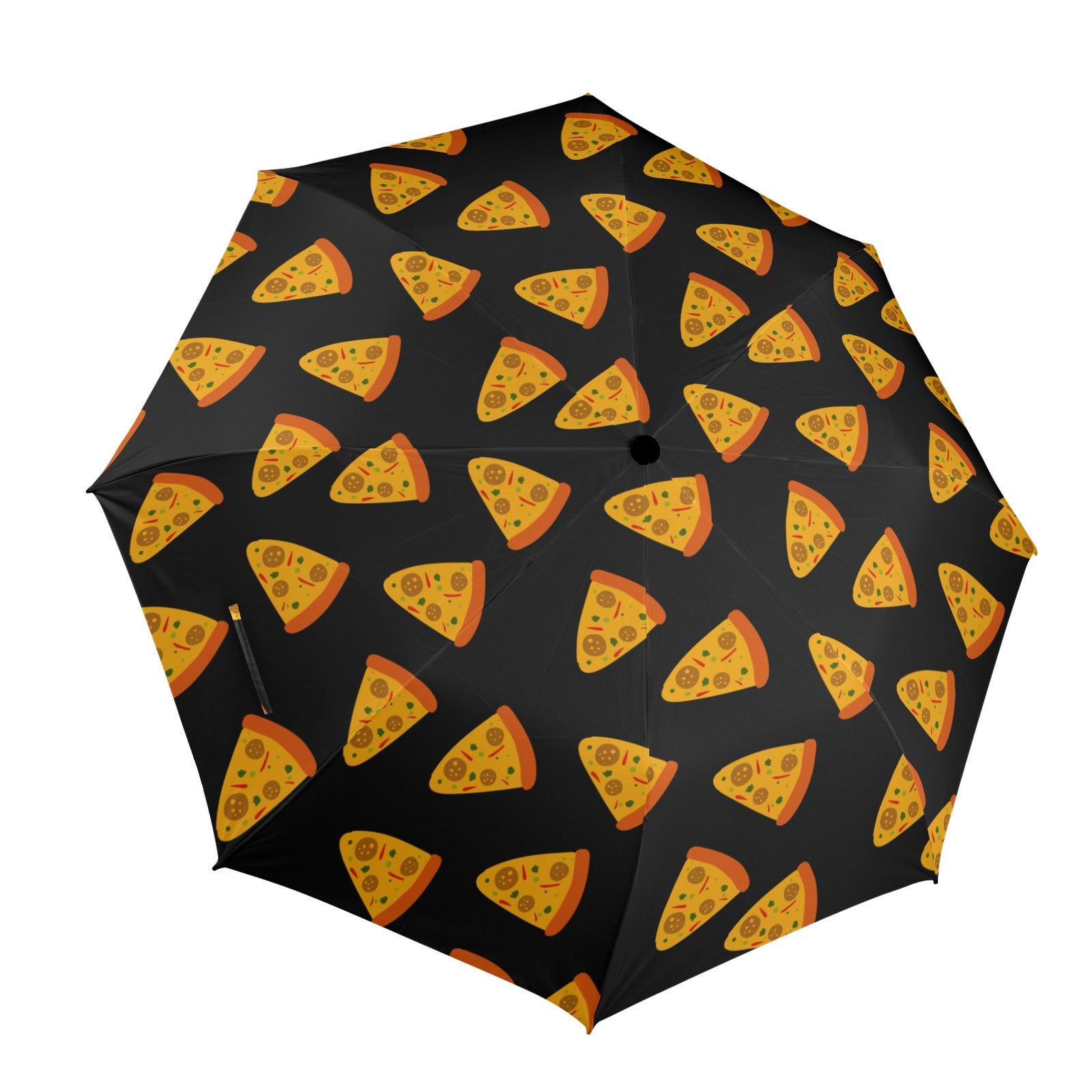 Pizzas - Semi-Automatic Foldable Umbrella (Model U12) One Size Semi-Automatic Foldable Umbrella (U12)