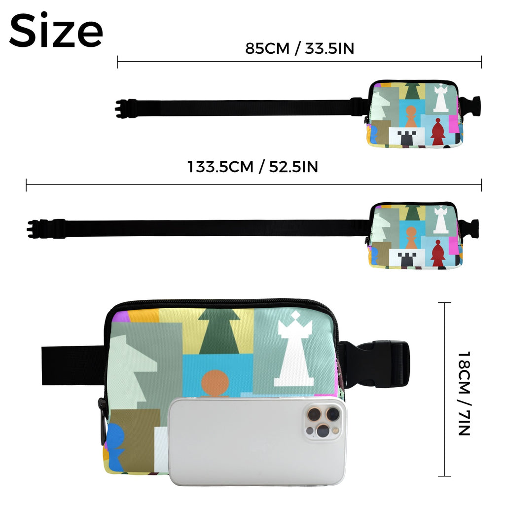Colourful Chess - Belt Bag