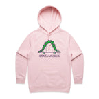 Statasaurus, Maths - Womens Hoodie Pink Womens Hoodie Maths Printed In Australia