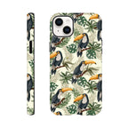 Toucan Jungle - Apple iPhone Tough case iPhone 14 Plus iPhone Tough Case animal Globally Fulfilled