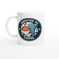 Addicted To Coffee White 11oz Ceramic Mug Default Title White 11oz Mug Coffee Globally Fulfilled