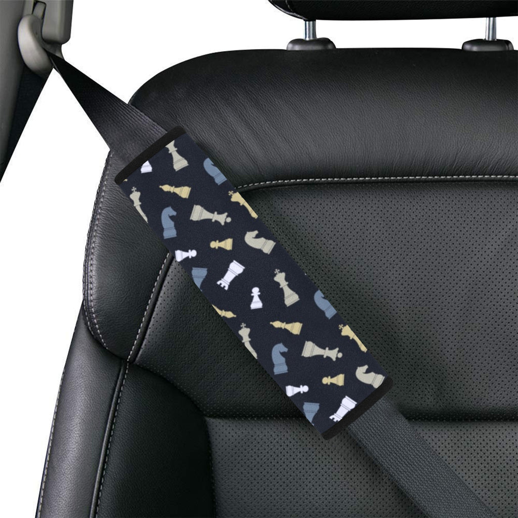 Chess Pattern - Car Seat Belt Cover 7''x10'' (Pack of 2)