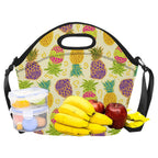Pineapples - Neoprene Lunch Bag Neoprene Lunch Bag Printed Offshore