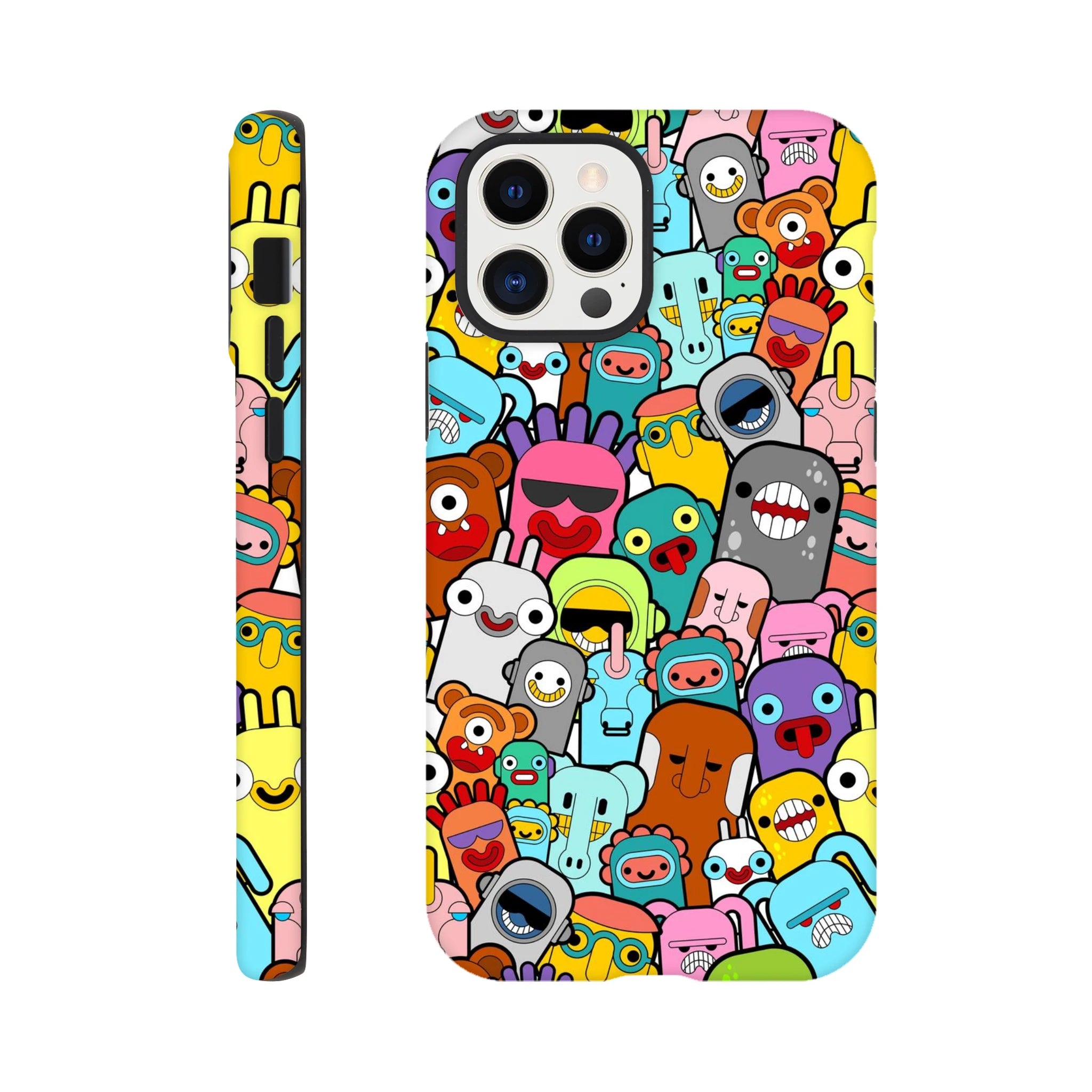 Crazy Cartoon Creatures - Apple iPhone - Tough case iPhone 12 Pro iPhone Tough Case Globally Fulfilled