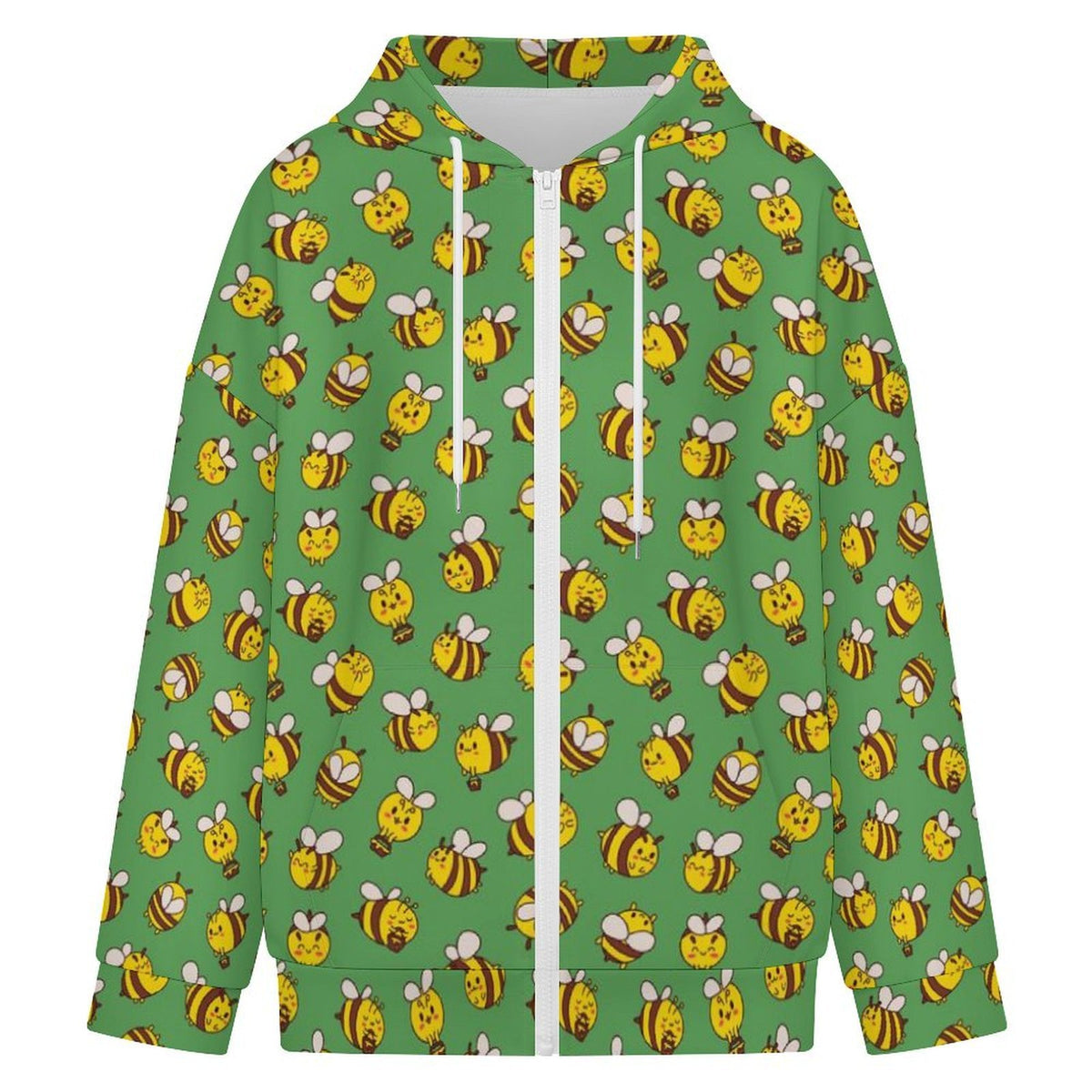 Busy Bees Women's Full-Zip Hoodie