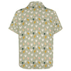 Chicken Life Women's Collared Pocketless Short Sleeve Shirt