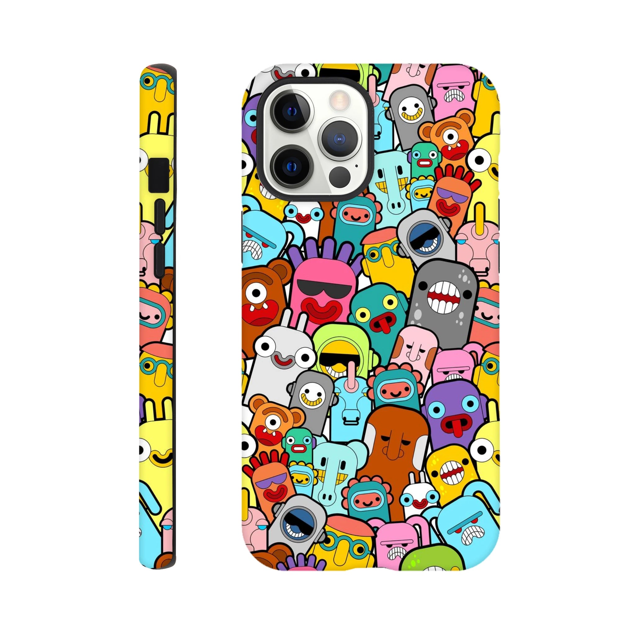Crazy Cartoon Creatures - Apple iPhone - Tough case iPhone 12 Pro Max iPhone Tough Case Globally Fulfilled