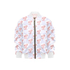 Axolotl Love Kids Bomber Jacket