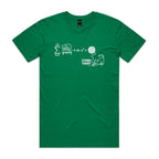 Cat String Theory Physics Men's AS Colour T-shirt