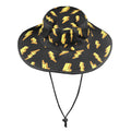 Lightning Bolts Wide Brim Bucket Hat Wide Brim Bucket Hat comic Printed Offshore