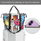 Sticker Music Duffle Bag-Simple (Model 1715) Duffle Bag-Simple (1715)