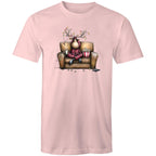 Reindeer, Christmas Movies Watching T-shirt - Mens T-Shirt