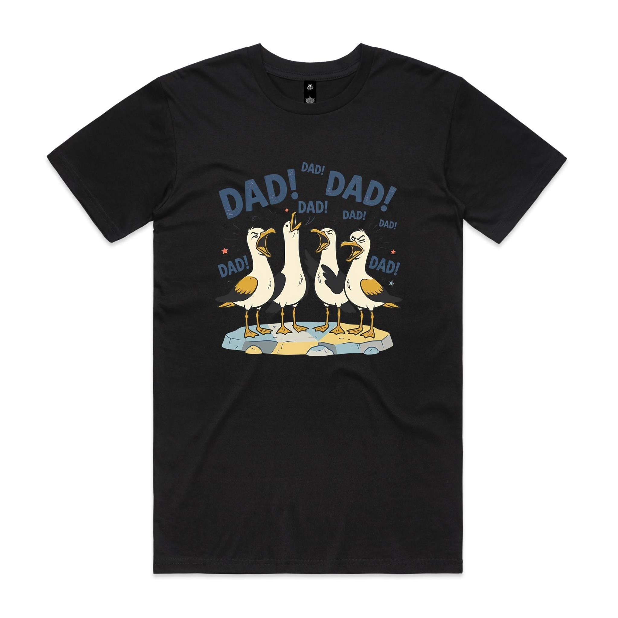Dad Seagull Men's AS Colour T-shirt