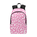 Pink Leopard - Fabric Backpack