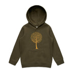 Music Tree - Kids Hoodie Army Kids Hoodie Printed In Australia