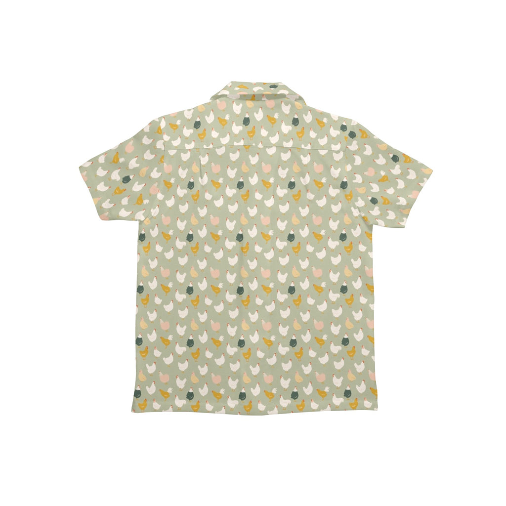 Chicken Life Junior Kids Hawaiian Shirt