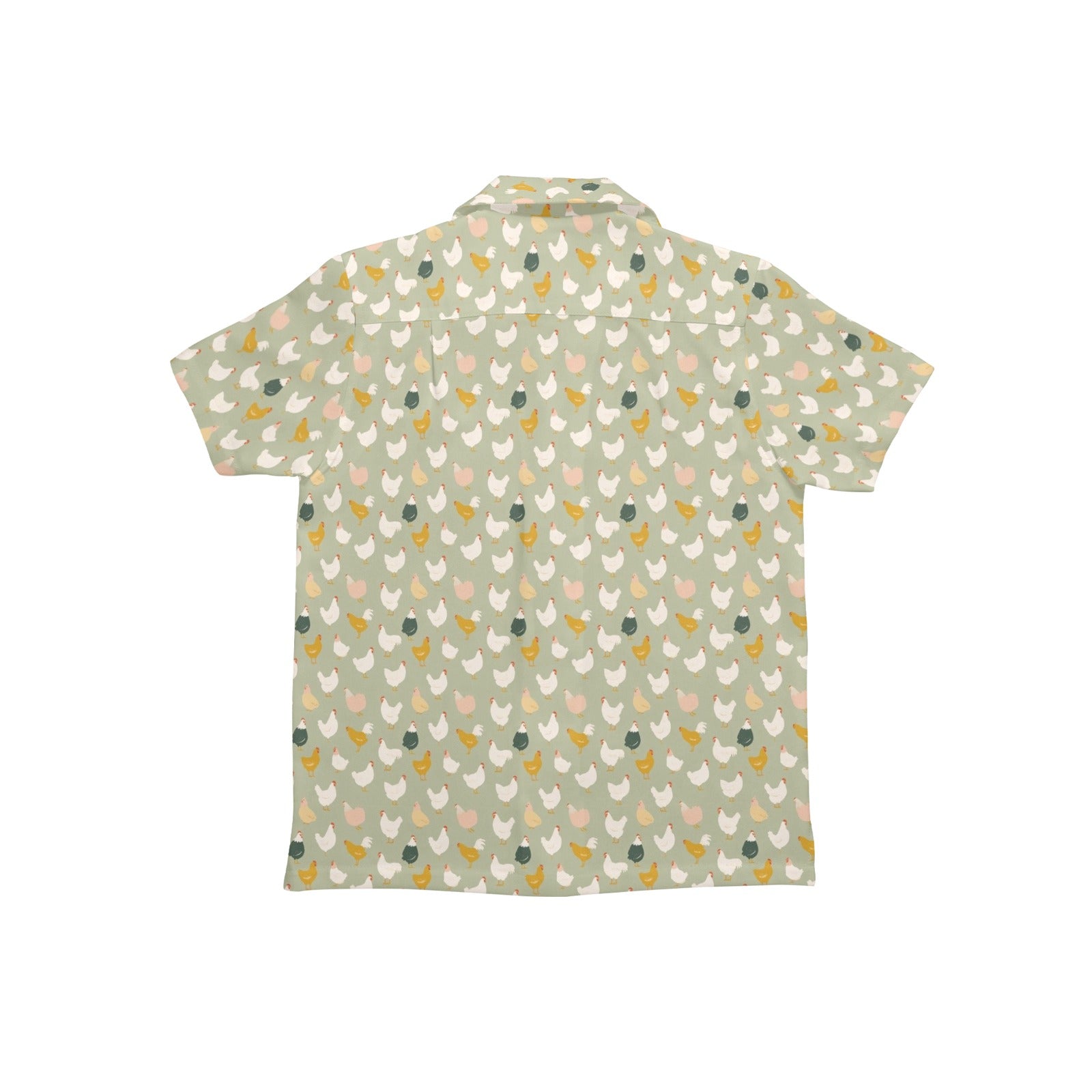 Chicken Life Junior Kids Hawaiian Shirt