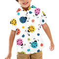 Ladybugs - Junior Kids Hawaiian Shirt