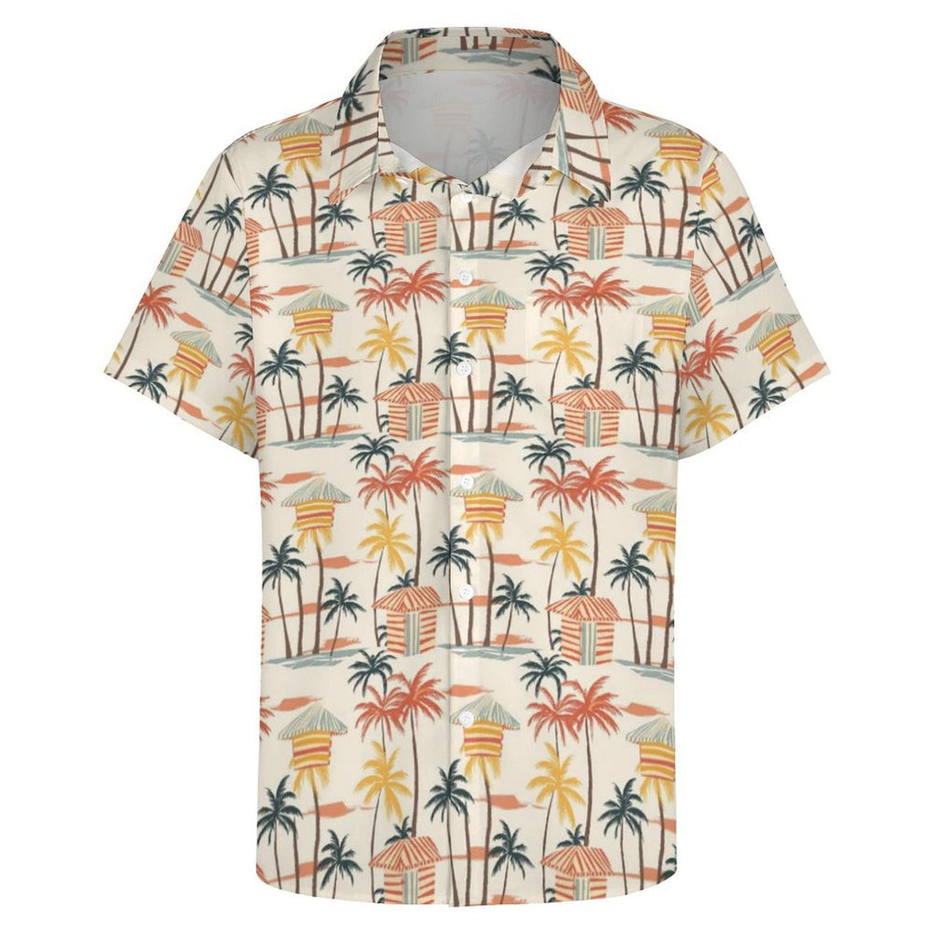 Beach Shack Women's Short-Sleeve Button Up Shirt Women's Short-Sleeve Button Up Shirt Printed Offshore Surf