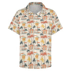 Beach Shack Women's Short-Sleeve Button Up Shirt Women's Short-Sleeve Button Up Shirt Printed Offshore Surf