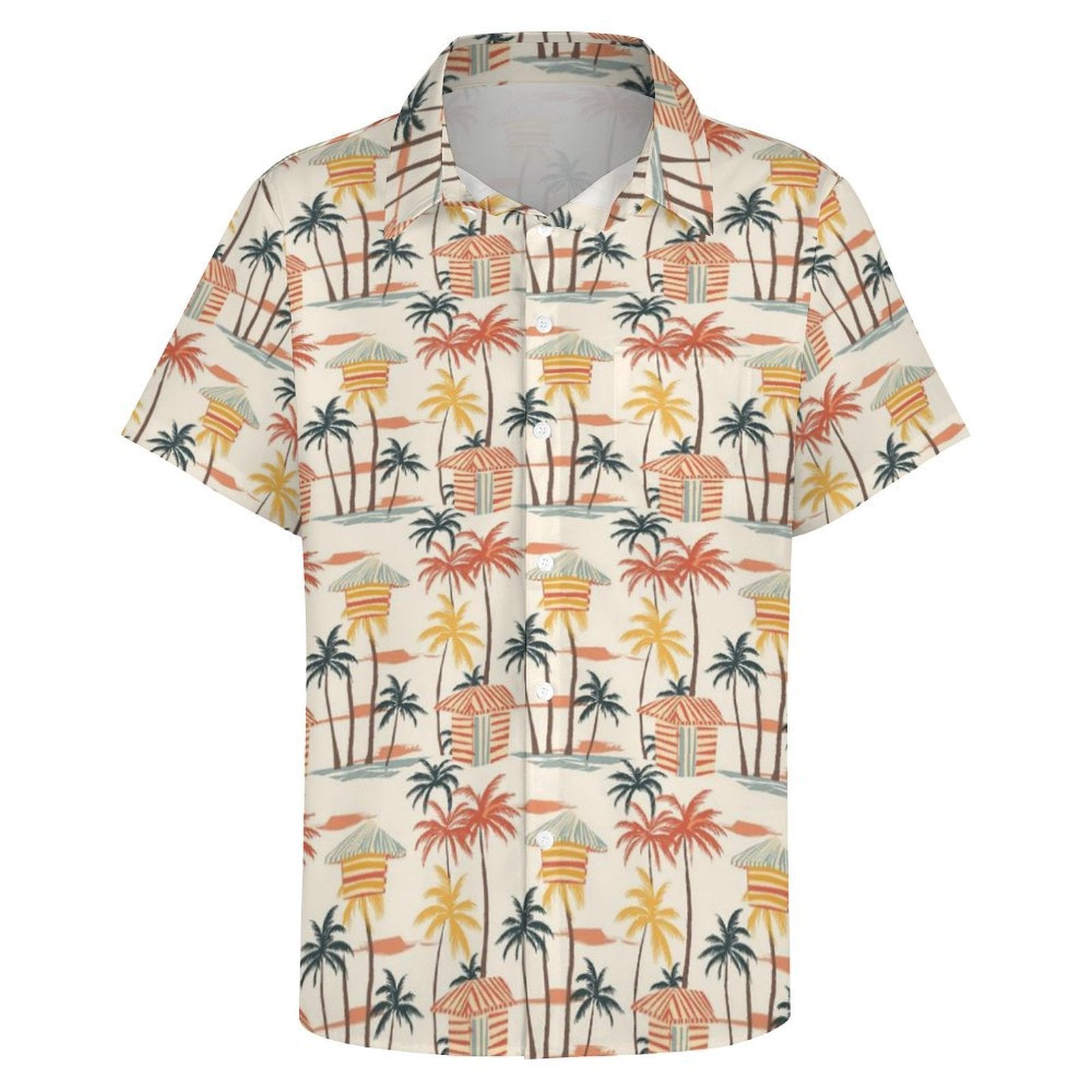 Beach Shack Women's Short-Sleeve Button Up Shirt Women's Short-Sleeve Button Up Shirt Printed Offshore Surf