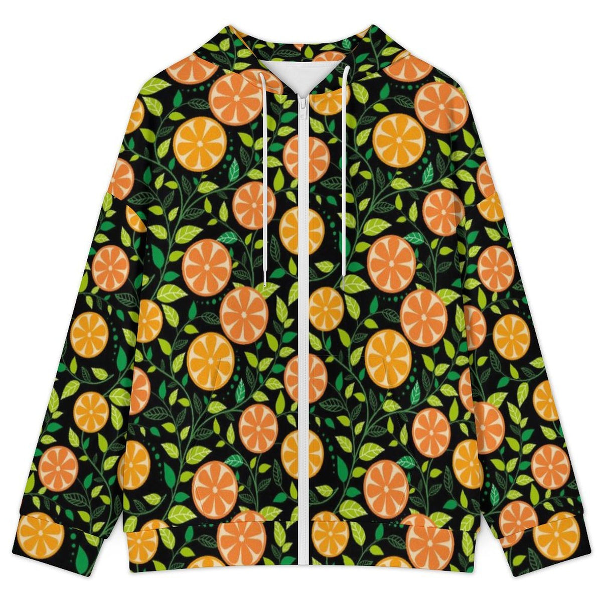 Oranges Women's Full-Zip Hoodie