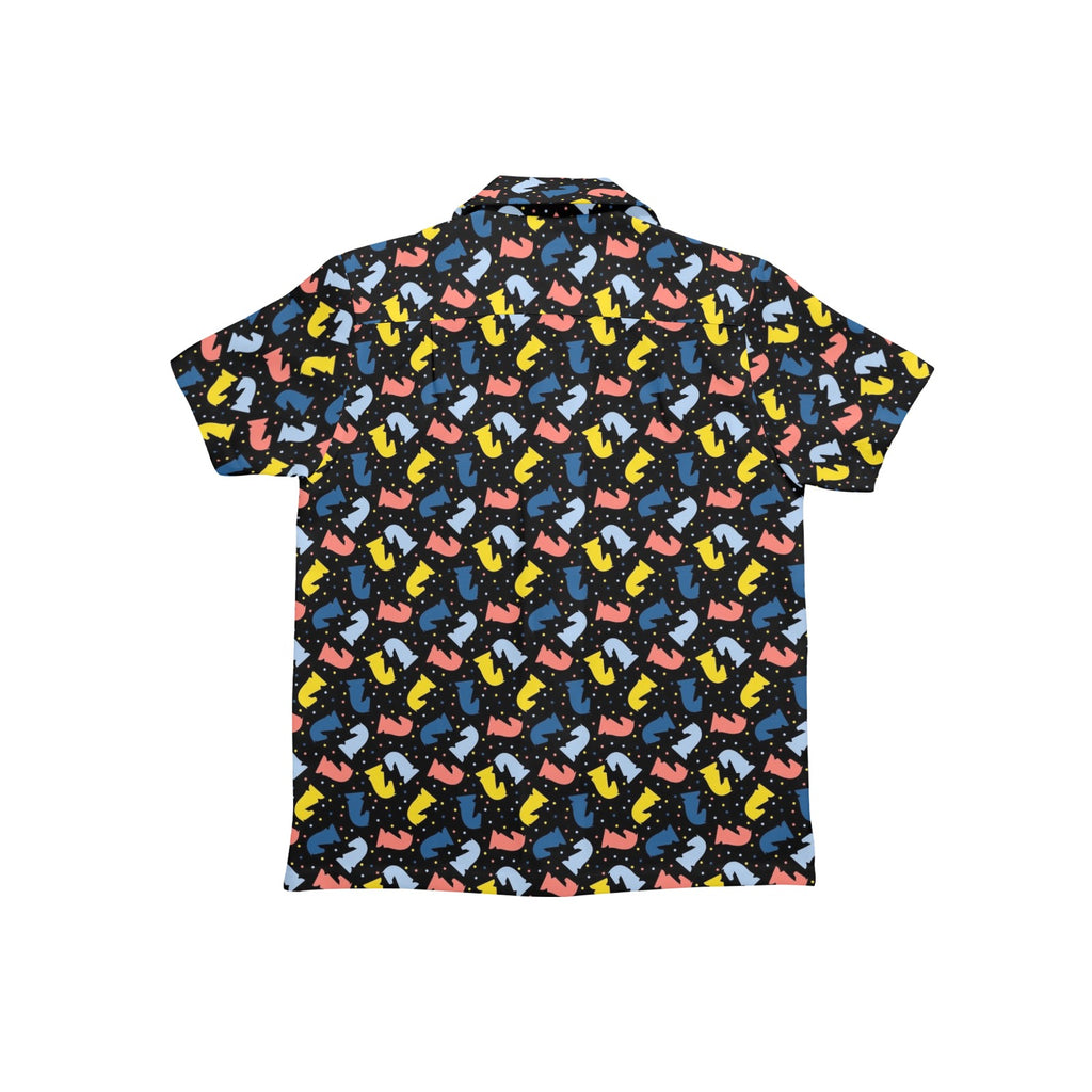 Colourful Chess Junior Kids Hawaiian Shirt