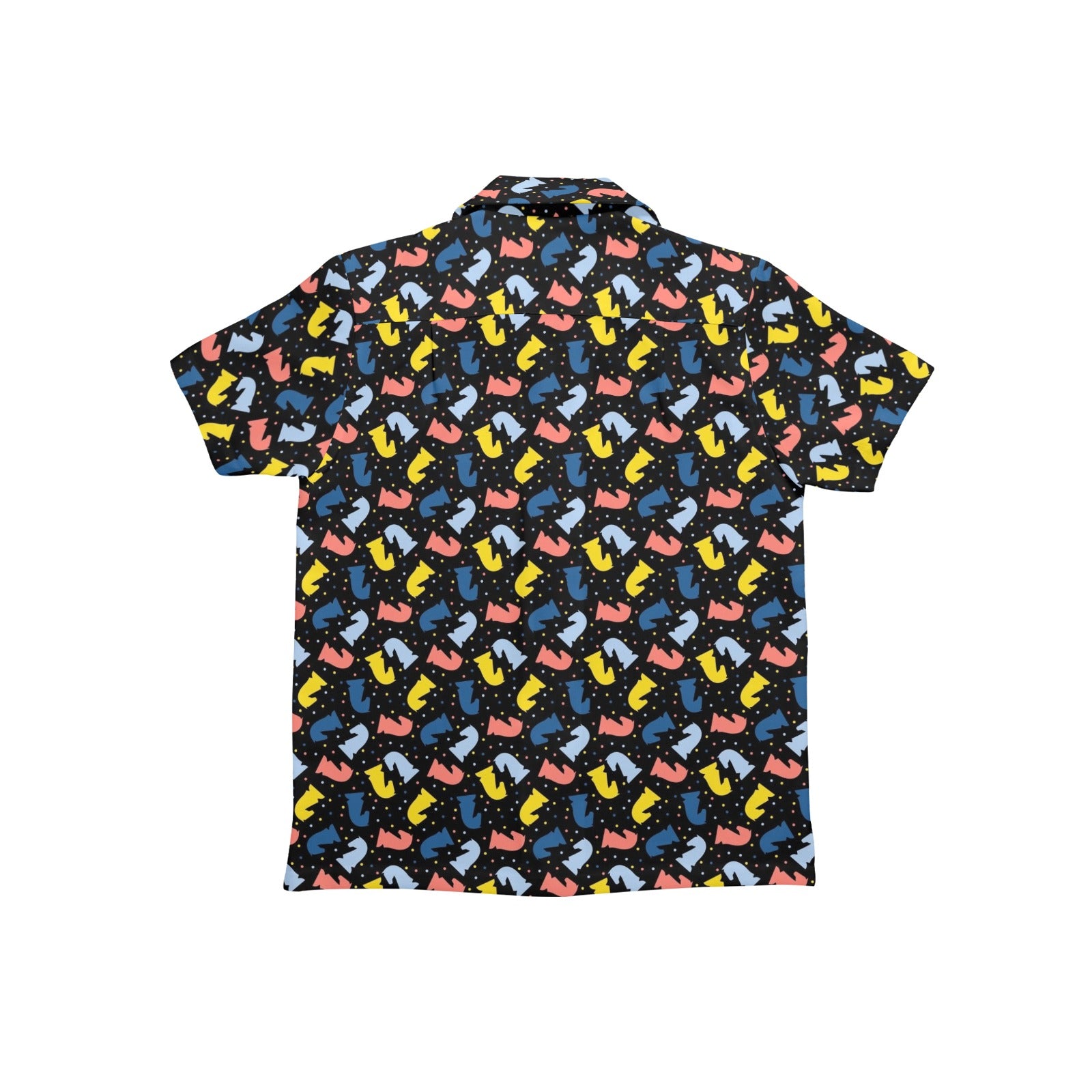 Colourful Chess Junior Kids Hawaiian Shirt