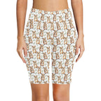 Quokkas Women's Bike Shorts With Side Pockets