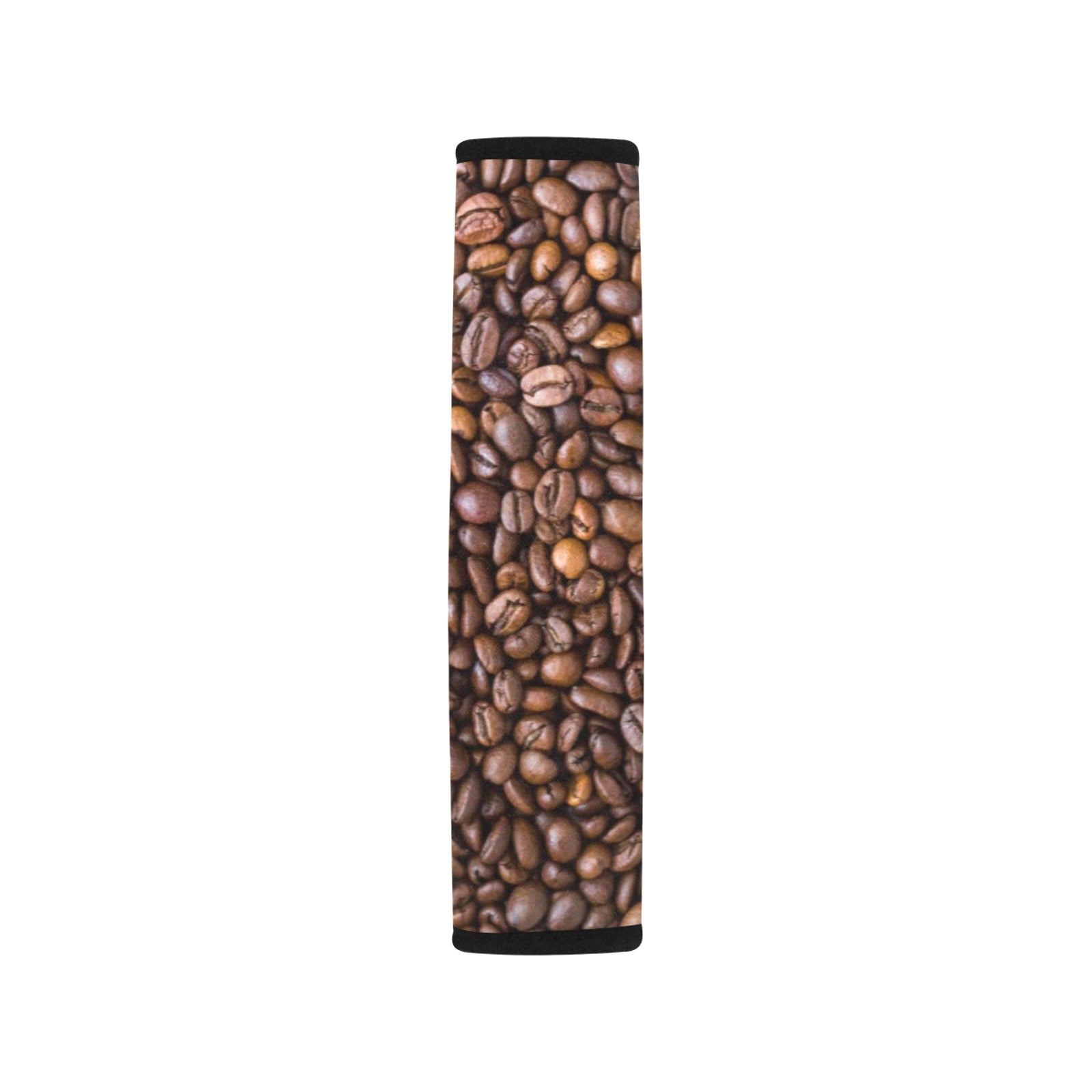 Coffee Beans Car Seat Belt Cover 7''x10'' (Pack of 2) Car Seat Belt Cover 7x10 (Pack of 2) Coffee Printed Offshore