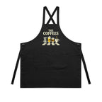 The Coffees, Crossing Road AS Colour Carrie Apron Black One Size Apron Coffee Music Printed In Australia