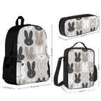 Bunnies - Three Piece Backpack Set