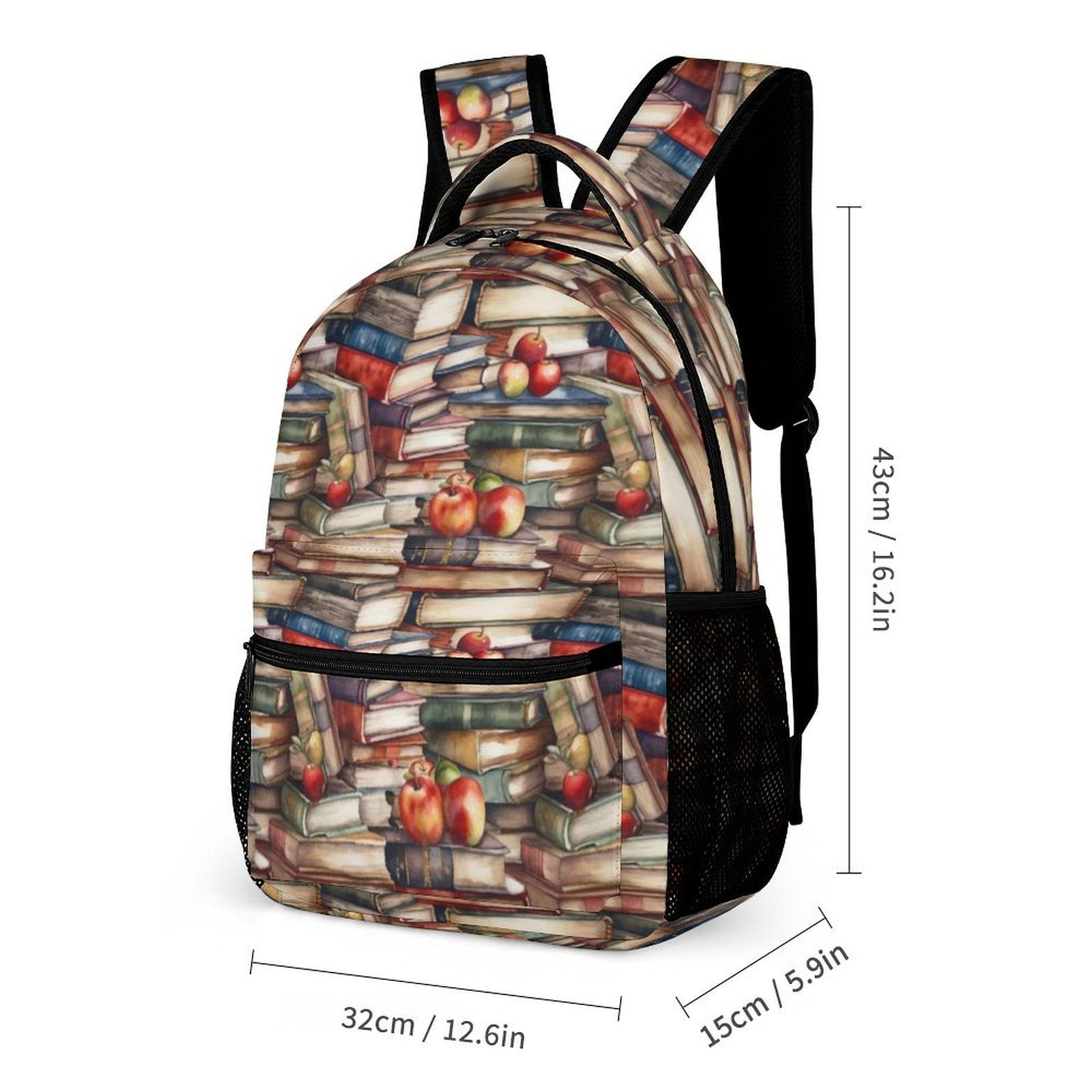 Watercolour Books Backpack, Lunch Bag & Pencil Case Set